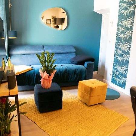 Coeur De Ville T2, Terrasse, Clim Tt Equipe, Parking 滨海萨纳里 外观 照片